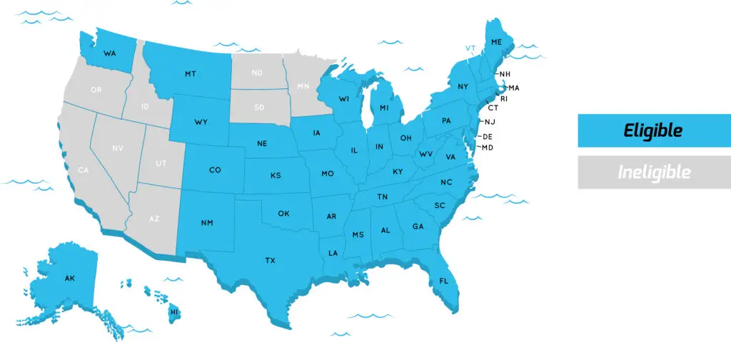 states we lend in
