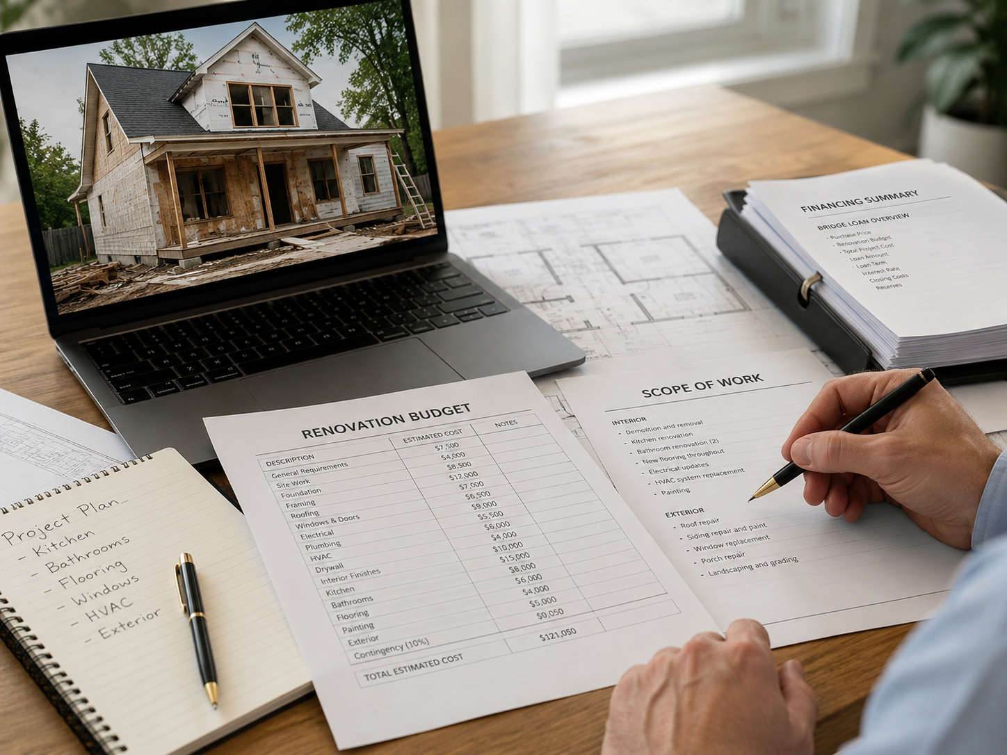 bridge loan property review