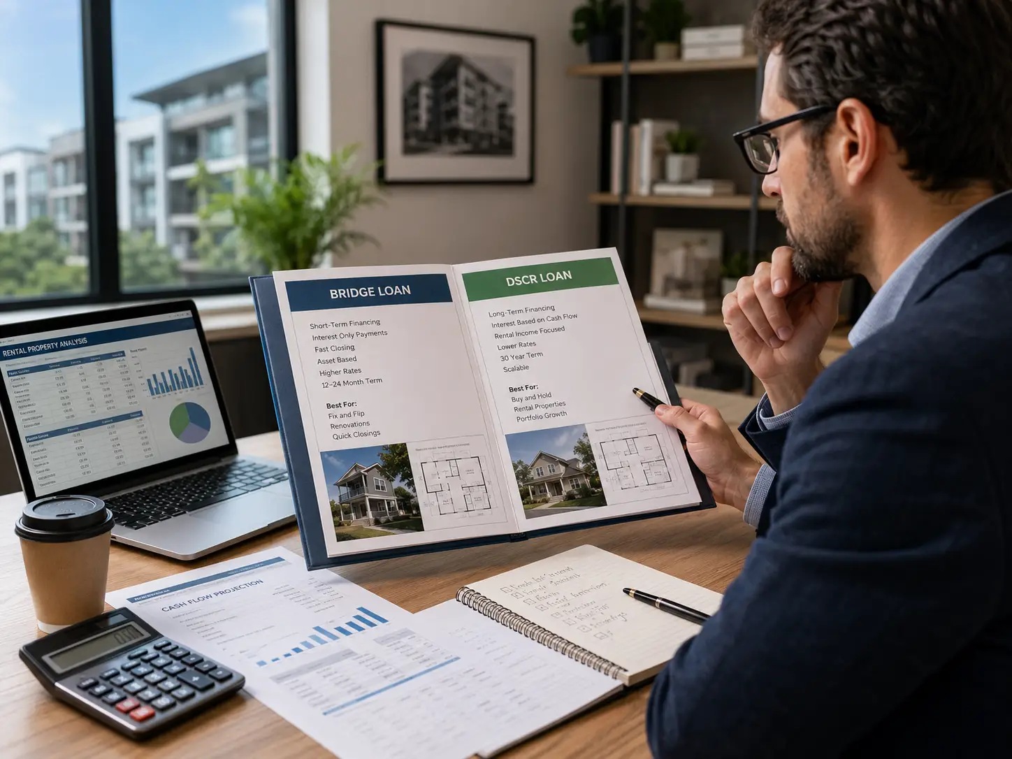 bridge loan vs dscr loan investor review