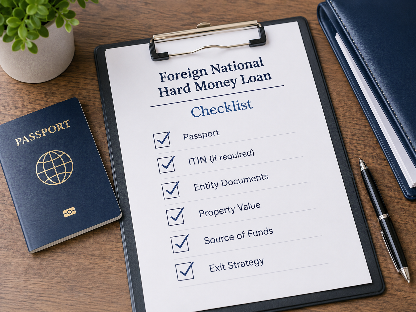foreign national loan document checklist